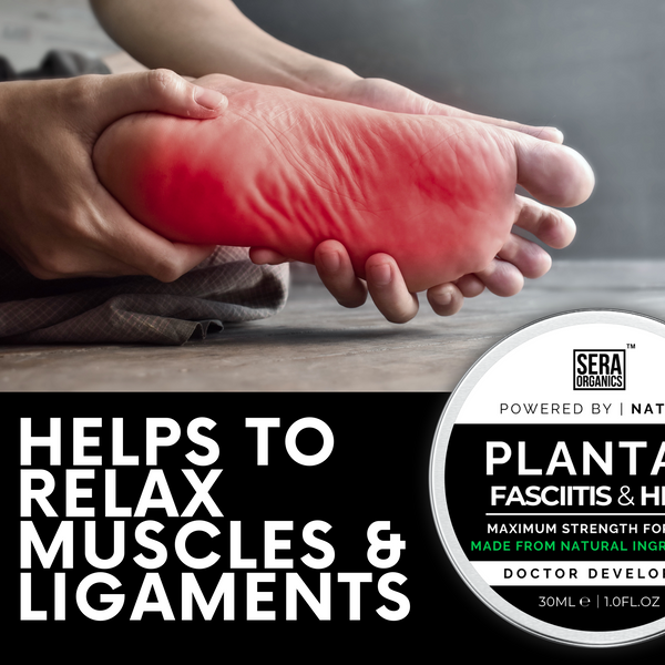 Plantar Fasciitis Relief & Heel Cream