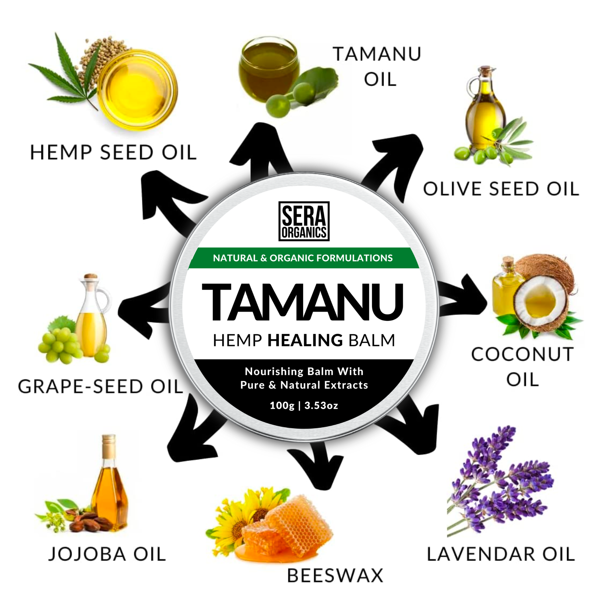 Tamanu & Hemp Skin Cream
