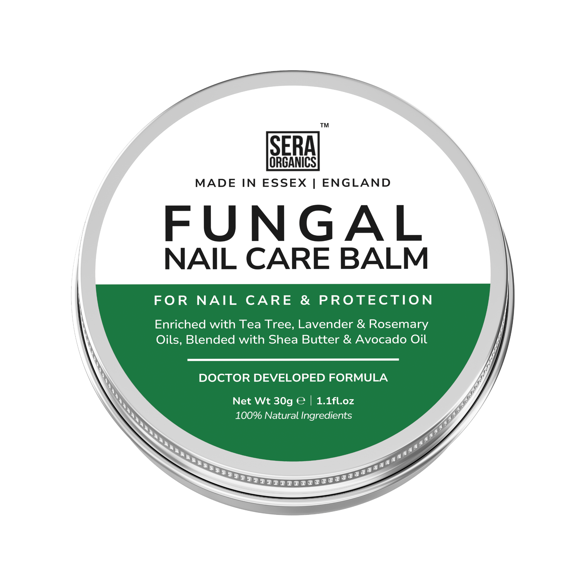 Fungal Nail Care Balm | Natural Tea Tree & Shea Butter Formula
