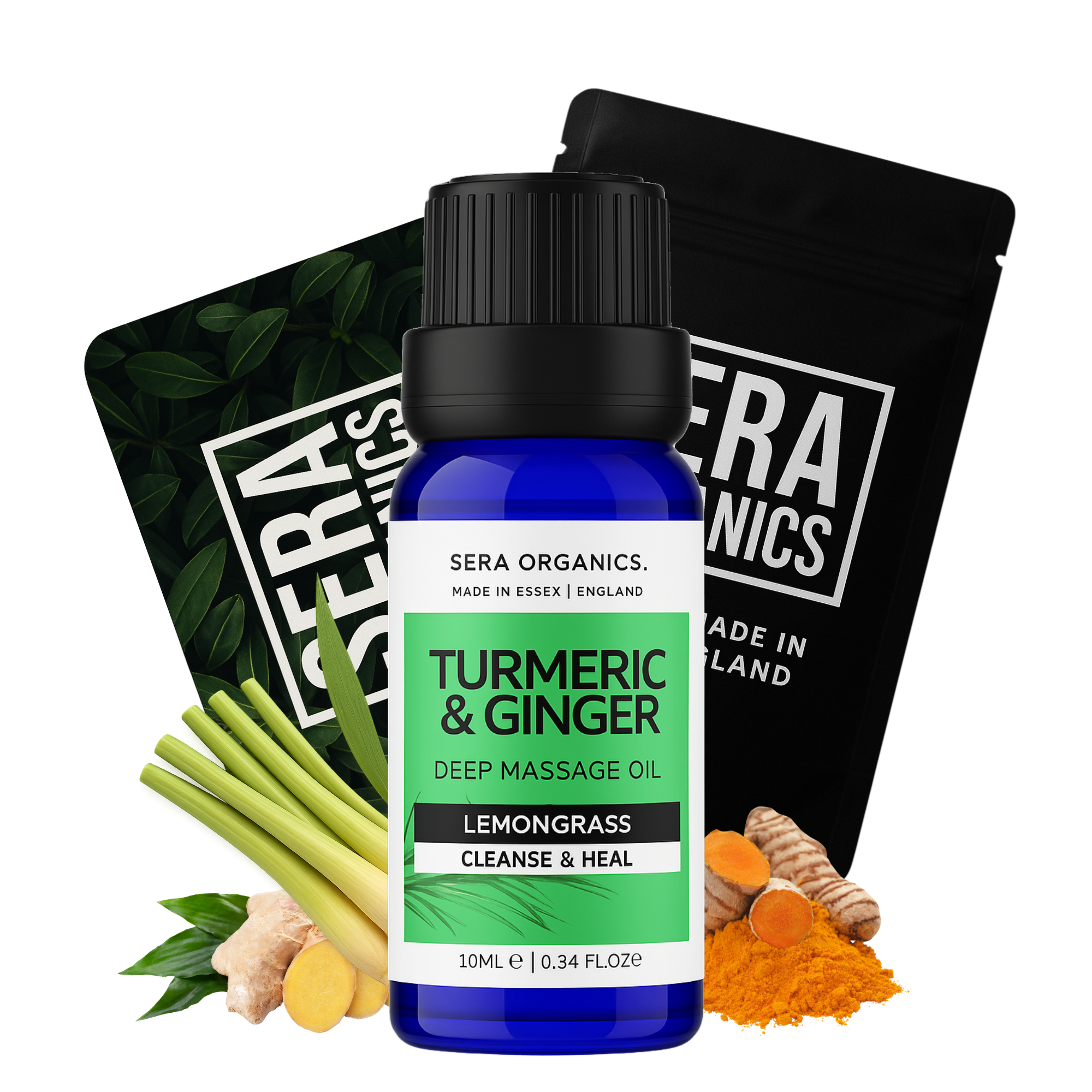 Turmeric & Ginger Massage Oil | Warming Muscle & Joint Care