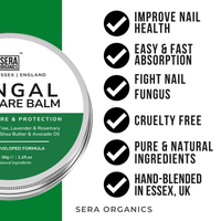 Fungal Nail Care Balm | Natural Tea Tree & Shea Butter Formula