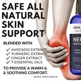 Neuropy Soothing Oil | Warming Natural Massage Oil for Hands & Feet