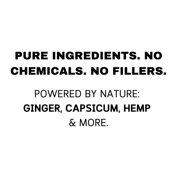 Capsicum, Ginger & Hemp Balm