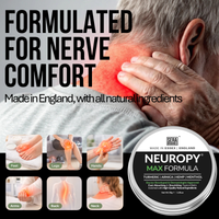 Neuropy Max Balm | Maximum Strength Natural Balm for Hands & Feet