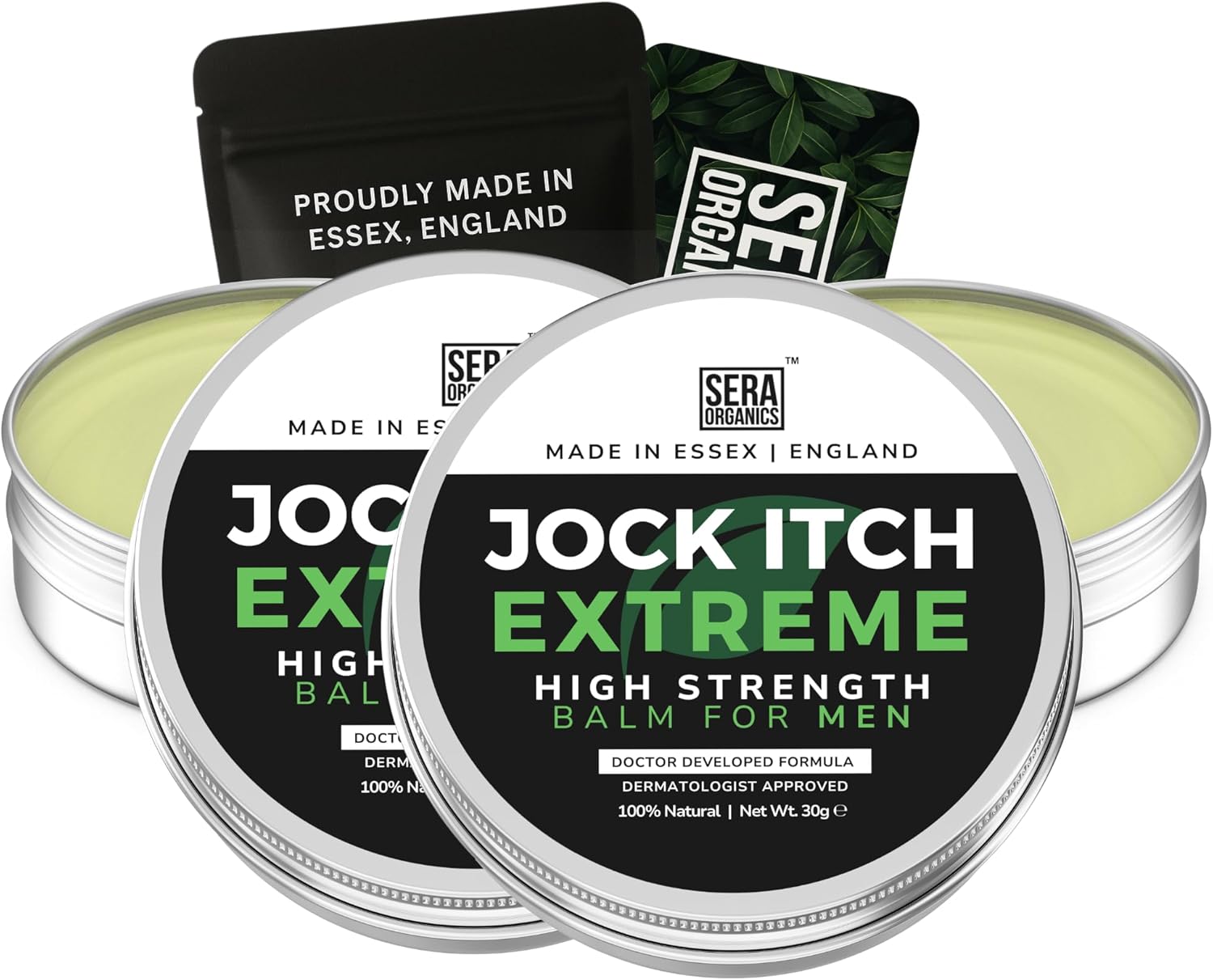Jock Itch Balm for Men | Natural Cooling Comfort Balm