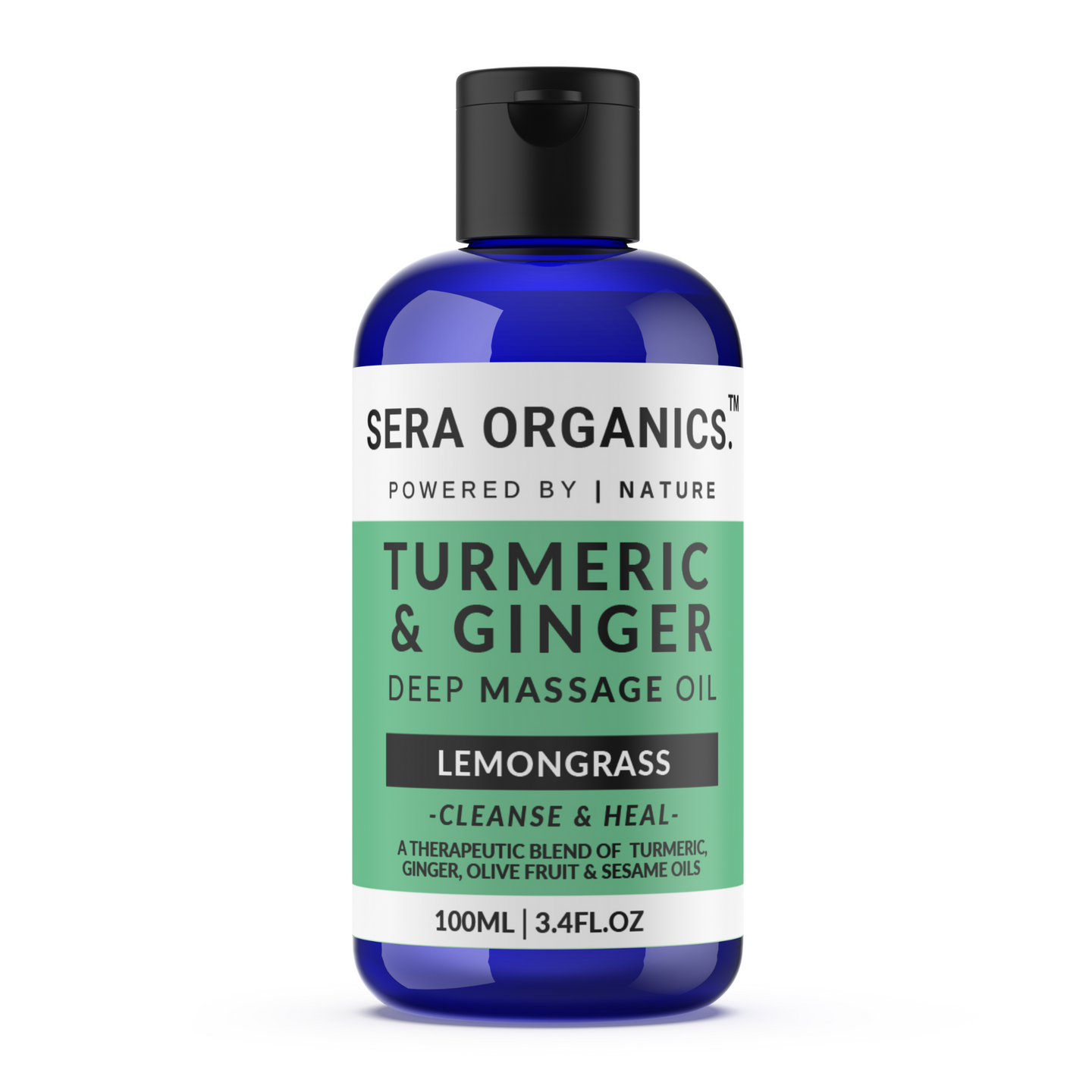 Turmeric & Ginger Massage Oil | Warming Muscle & Joint Care